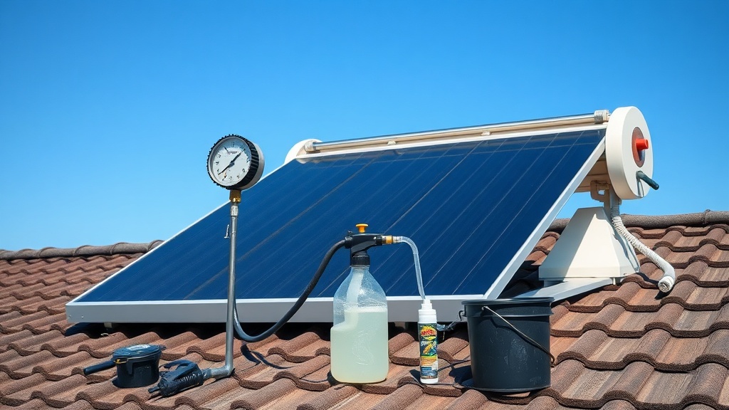 Generic Solar Pool Heater DIY Pressure Test: Identifying Leaks and Blockages